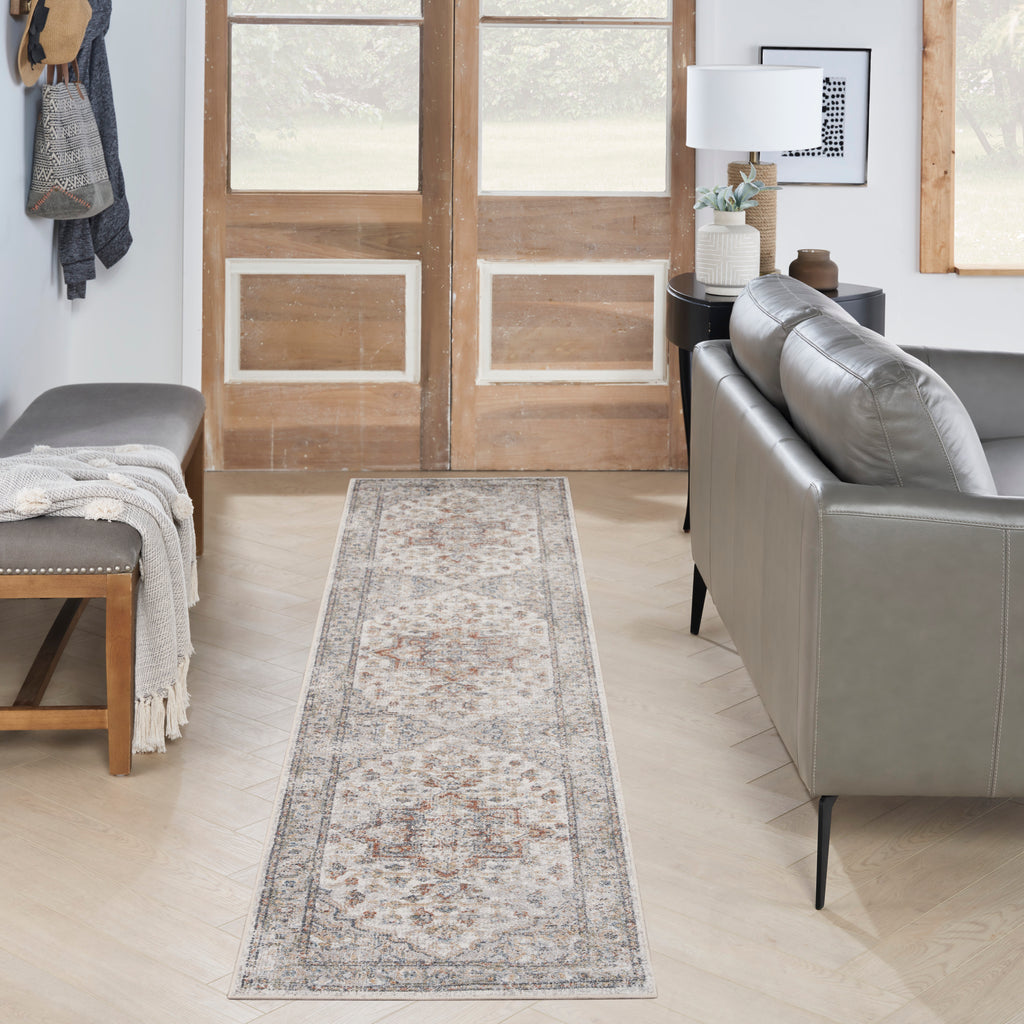nourison astra machine washable asw12 grey multicolor rug