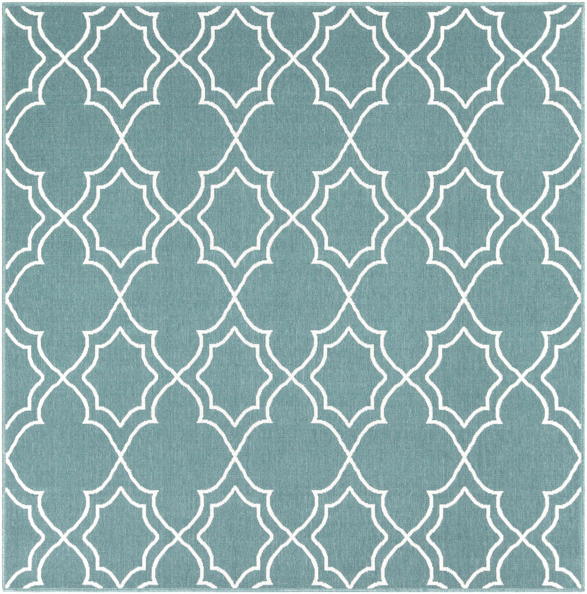Hauteloom Folsom FOL Teal Machine Made Olefin Rug