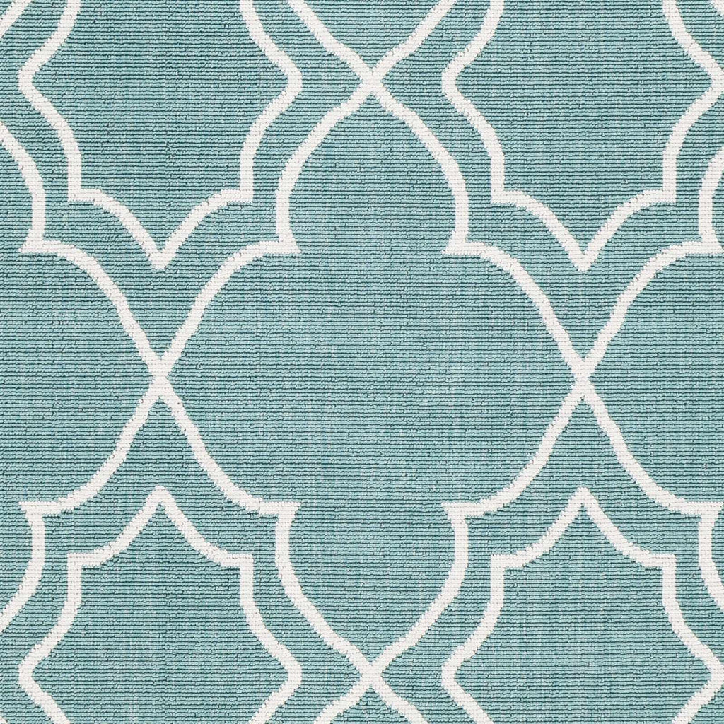 Hauteloom Folsom FOL Teal Machine Made Olefin Rug