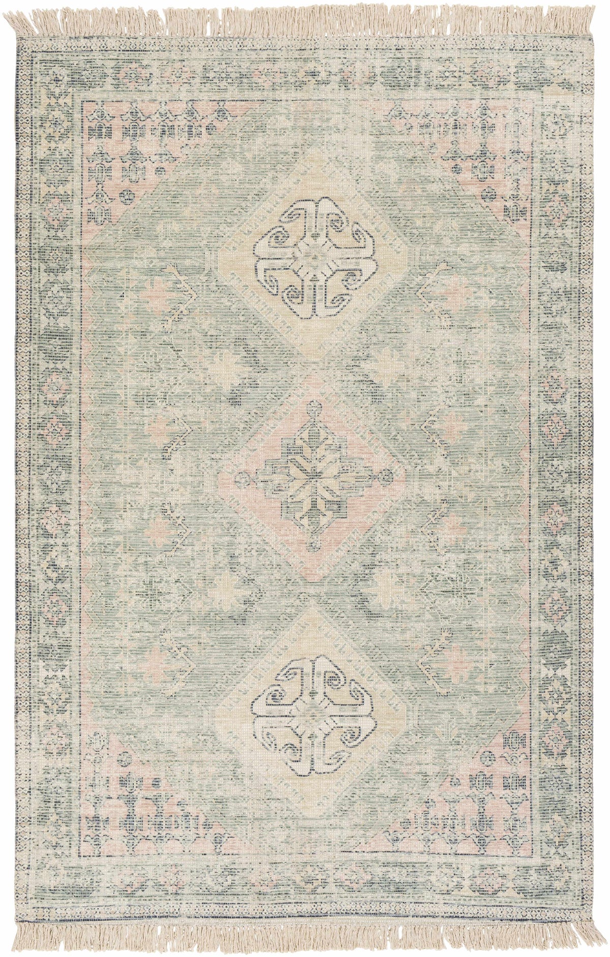 Hauteloom Foraker FORAK Sage Woven/Flatwoven Cotton Rug