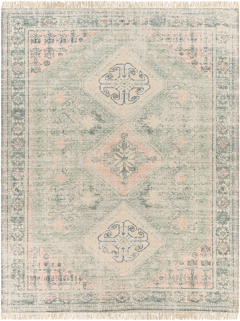 Hauteloom Foraker FORAK Sage Woven/Flatwoven Cotton Rug