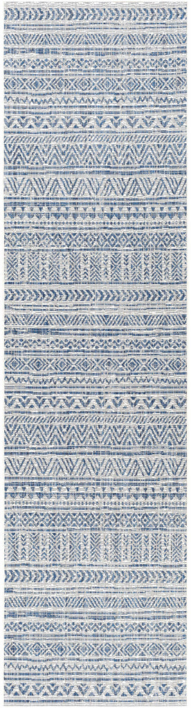 Hauteloom Forfar FORF Navy Machine Made Polypropylene Rug