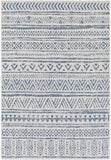 Hauteloom Forfar FORF Navy Machine Made Polypropylene Rug