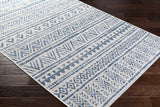 Hauteloom Forfar FORF Navy Machine Made Polypropylene Rug