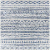 Hauteloom Forfar FORF Navy Machine Made Polypropylene Rug
