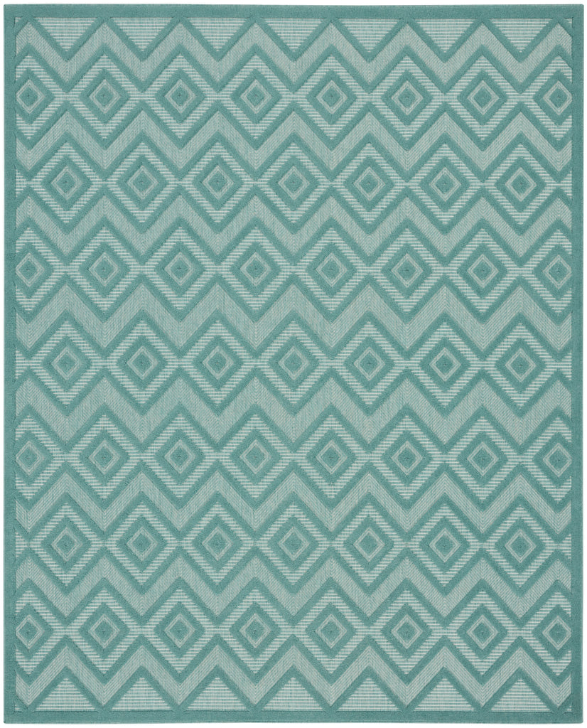 nourison versatile nrv01 aqua teal rug
