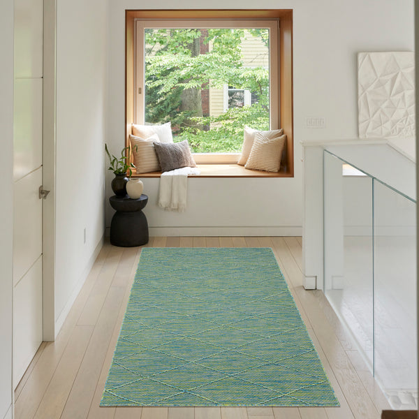 nourison washable solutions wsl01 blue green rug