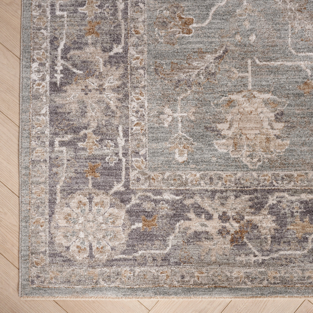 nourison infinite ift01 blue ivory rug