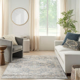 nourison astra machine washable asw12 grey blue rug