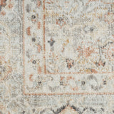 nourison oushak home ous02 light grey rug