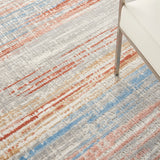 nourison elation etn01 ivory multicolor rug