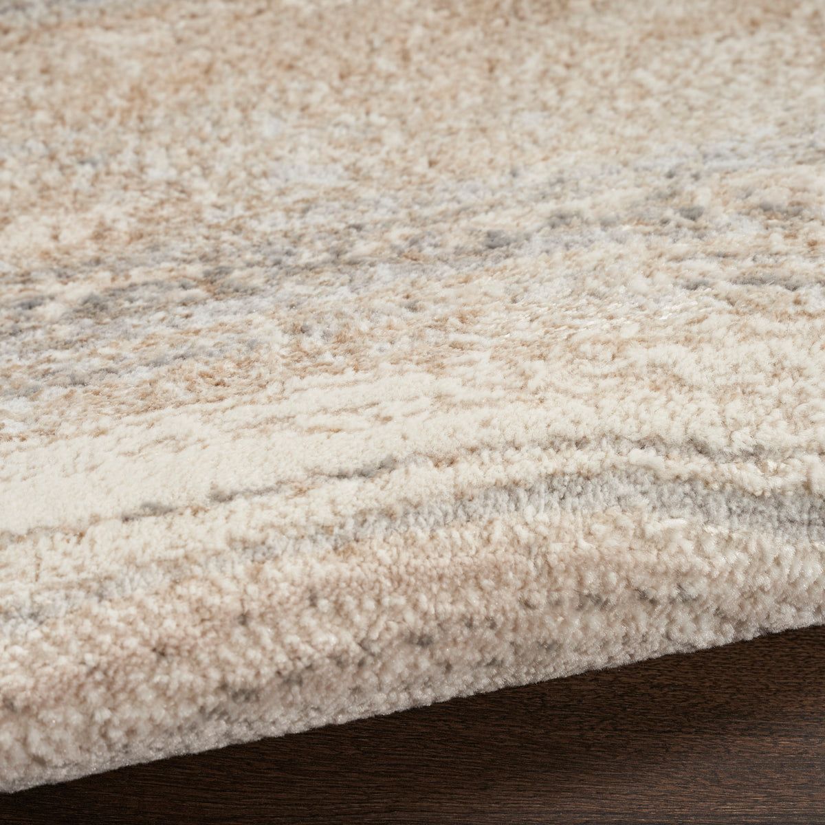 nourison brushstrokes bsk03 cream grey rug