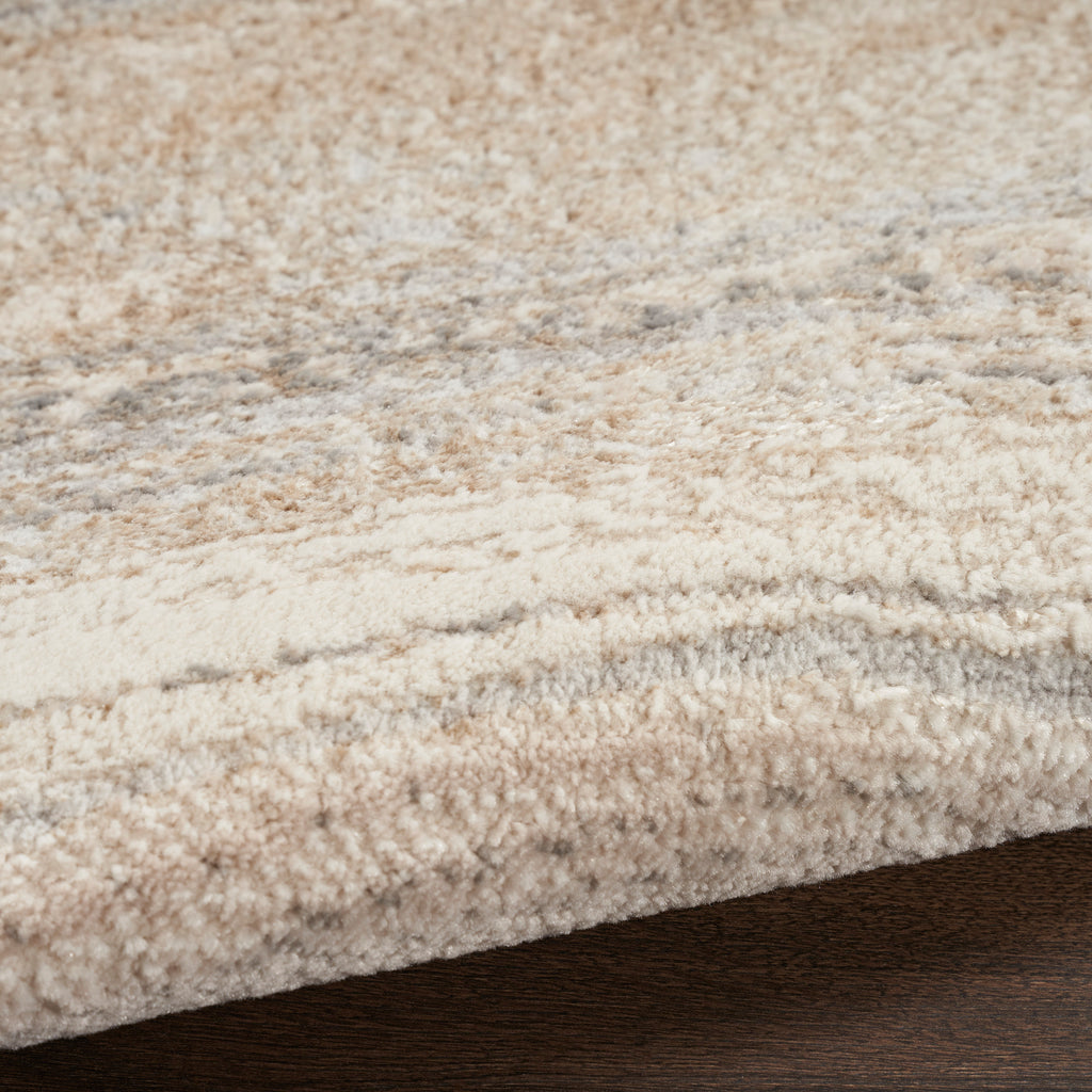 nourison brushstrokes bsk03 cream grey rug