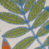 nourison aloha alh18 ivory multi rug