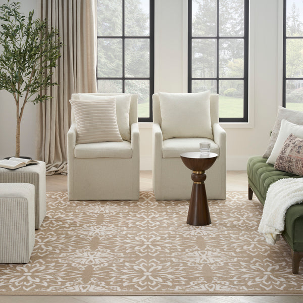 nourison jubilant jub06 taupe rug