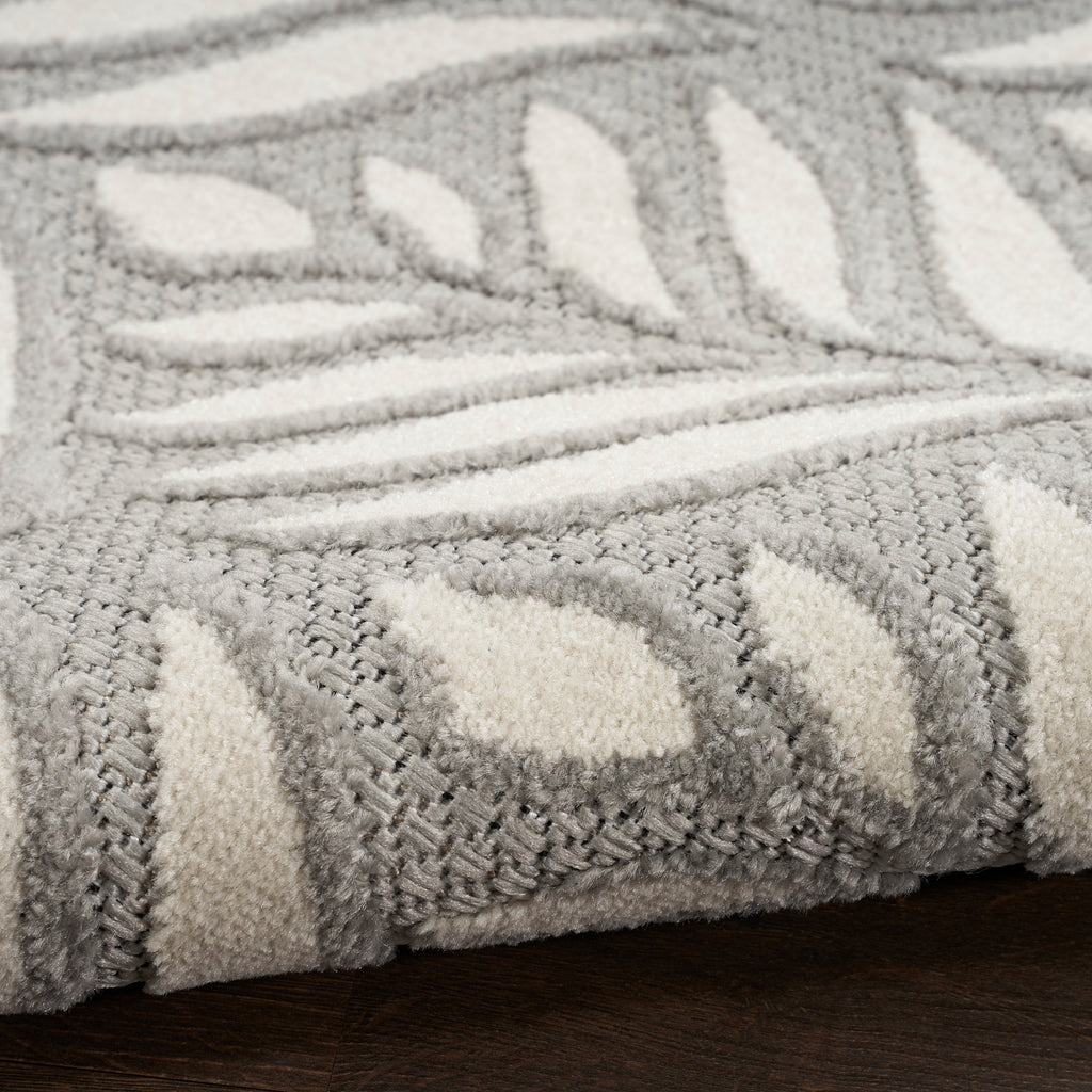 nourison aloha alh35 grey rug