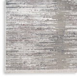nourison abstract hues abh03 grey white rug