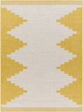 Hauteloom Franz FRANZ Beige Machine Made Polypropylene Rug