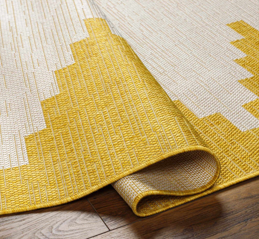 Hauteloom Franz FRANZ Beige Machine Made Polypropylene Rug