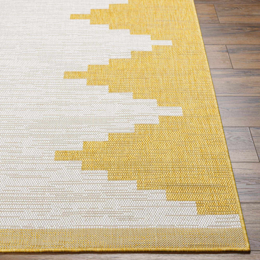 Hauteloom Franz FRANZ Beige Machine Made Polypropylene Rug