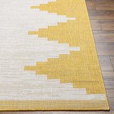 Hauteloom Franz FRANZ Beige Machine Made Polypropylene Rug