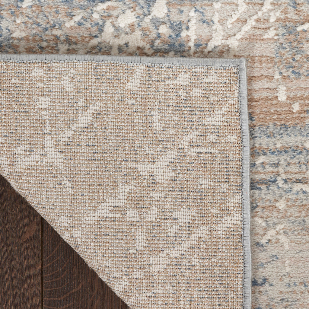 nourison exhale exl02 beige blue rug