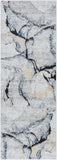 Hauteloom Fremantle FREMA Light Gray Machine Made Polypropylene Rug