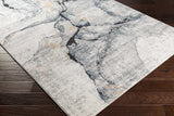Hauteloom Fremantle FREMA Light Gray Machine Made Polypropylene Rug