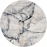 Hauteloom Fremantle FREMA Light Gray Machine Made Polypropylene Rug