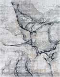 Hauteloom Fremantle FREMA Light Gray Machine Made Polypropylene Rug