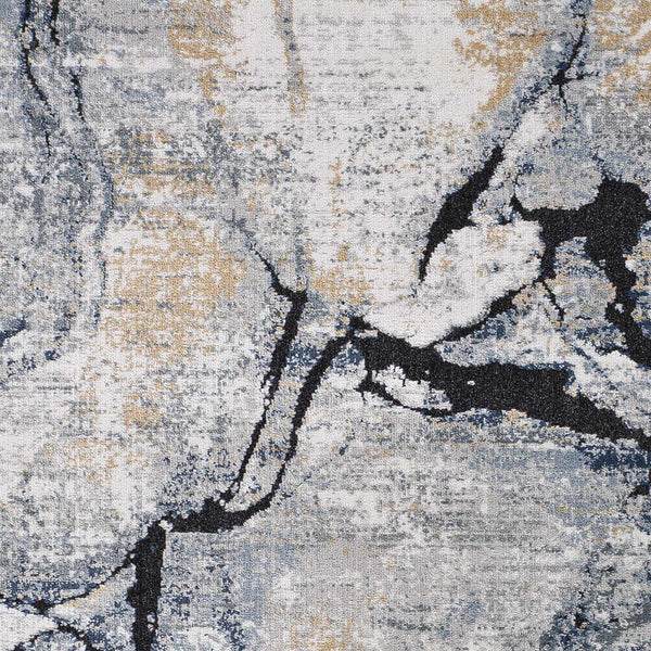 Hauteloom Fremantle FREMA Light Gray Machine Made Polypropylene Rug