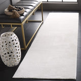 safavieh clearance faux rabbit fur frf100a ivory rug