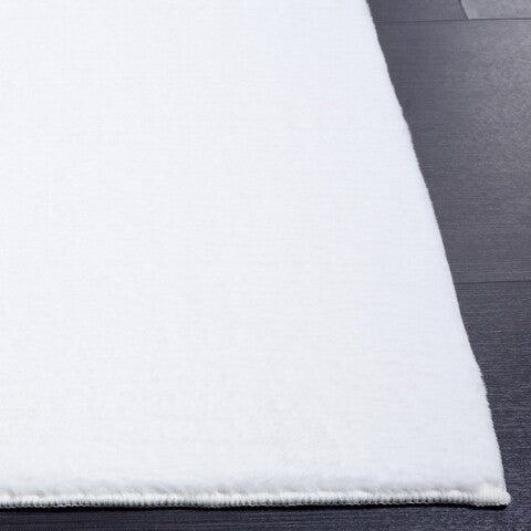 safavieh clearance faux rabbit fur frf100a ivory rug