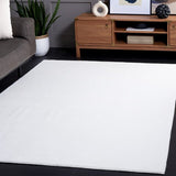 safavieh clearance faux rabbit fur frf100a ivory rug