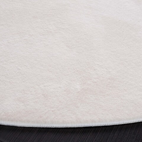 safavieh clearance faux rabbit fur frf100b beige rug