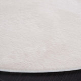 safavieh clearance faux rabbit fur frf100b beige rug