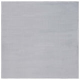 safavieh clearance faux rabbit fur frf100g silver rug