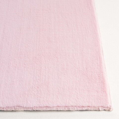 safavieh clearance faux rabbit fur frf100u pink rug