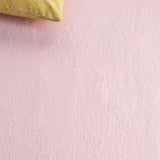 safavieh clearance faux rabbit fur frf100u pink rug