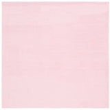 safavieh clearance faux rabbit fur frf100u pink rug