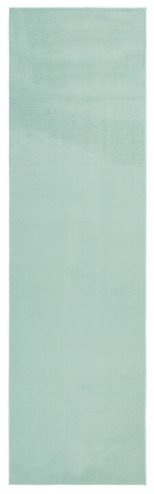 safavieh clearance faux rabbit fur frf100w sage rug