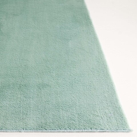 safavieh clearance faux rabbit fur frf100w sage rug