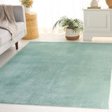 safavieh clearance faux rabbit fur frf100w sage rug