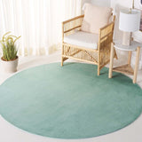safavieh clearance faux rabbit fur frf100w sage rug