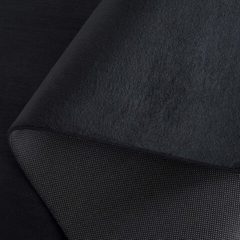 safavieh clearance faux rabbit fur frf100z black rug