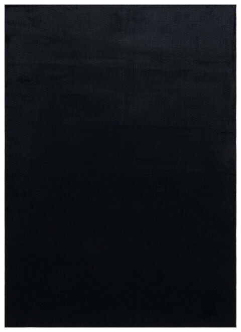 safavieh clearance faux rabbit fur frf100z black rug