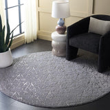 safavieh clearance faux rabbit fur metallic frf300f grey rug