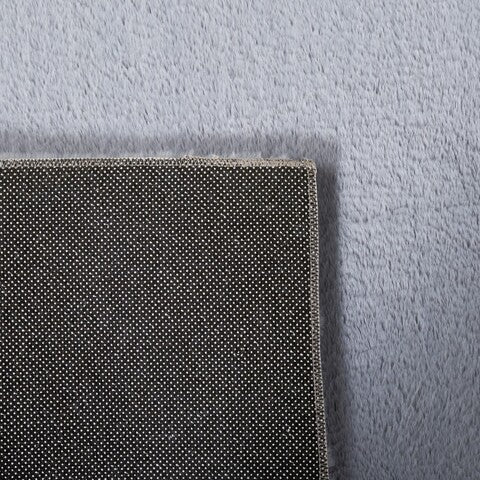 safavieh clearance faux rabbit fur frf500f light grey rug