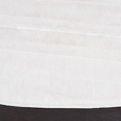 safavieh clearance faux rabbit fur frf976a off white rug