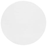 safavieh clearance faux rabbit fur frf976a off white rug